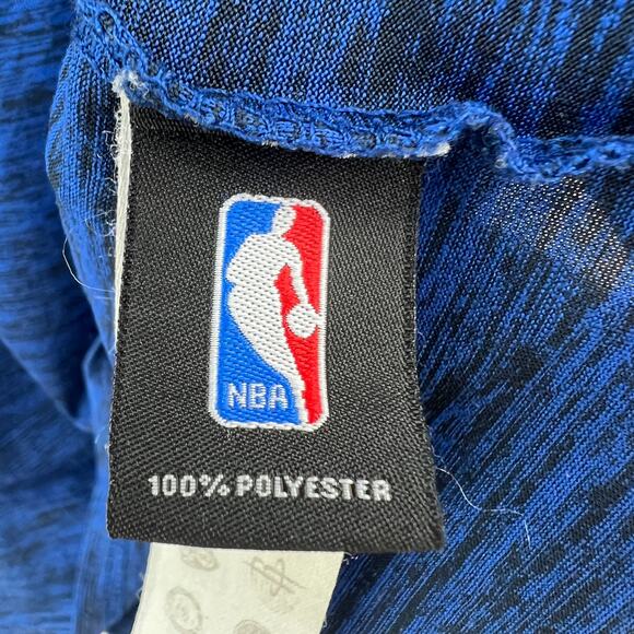 NBA LARGE Unisex Blue Fitted Golden State Warriors Basketball Tee Shirt T-Shirt - Picture 7 of 8